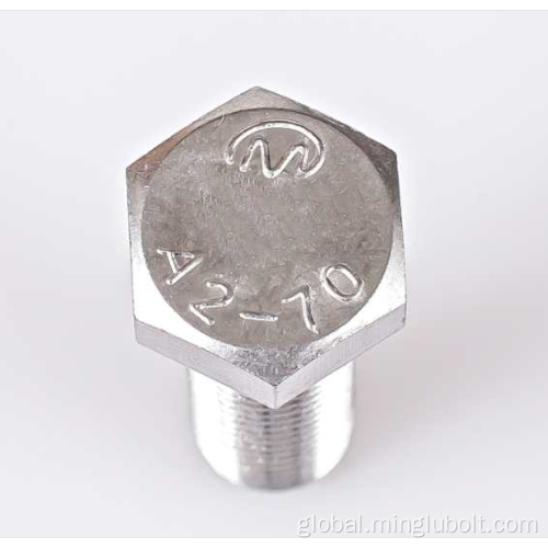 Hex Bolt Galvanized Hex Bolt and Nut Steel price Factory